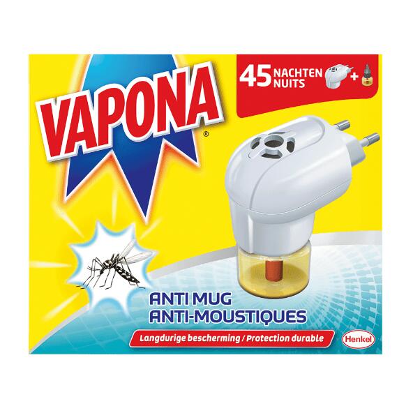 Vapona Anti-mug stekker
met vulling