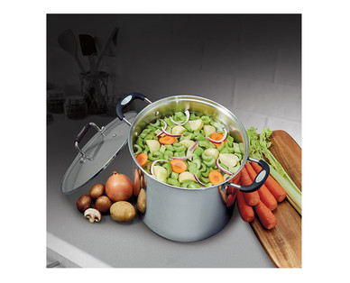 Crofton Chef's Collection 12-Quart Stainless Steel Stock Pot