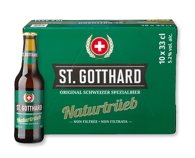 Bière non filtrée ST. GOTTHARD