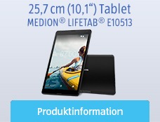 Tablet 25,7 cm (10,1") MEDION(R) LIFETAB(R) E10513¹
