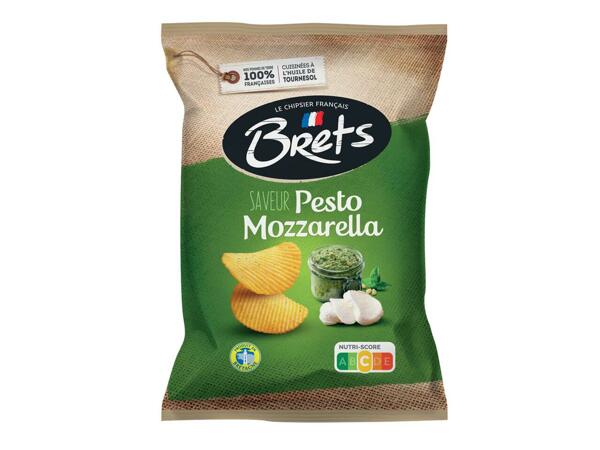 Bret's chips saveur pesto mozzarella