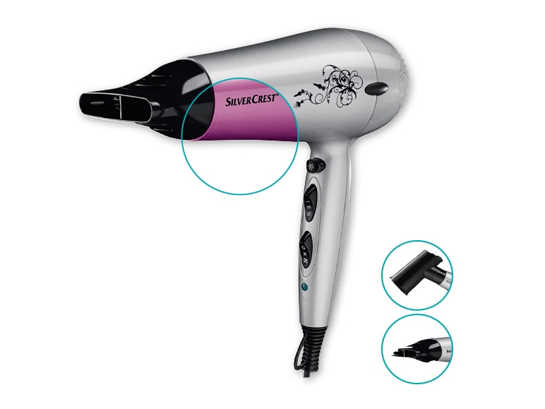 Silvercrest Personal Care 2,200W Ionic Hairdryer
