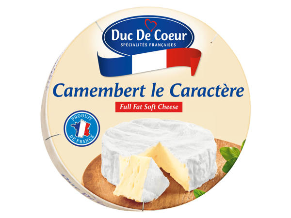 DUC DE COEUR Camembert le Caractére