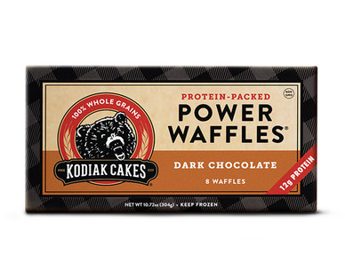 Kodiak Dark Chocolate Power Waffles