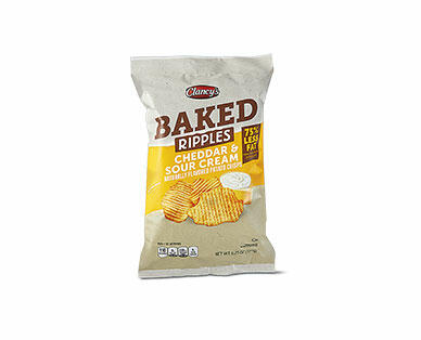 Clancy's Original or Cheddar & Sour Cream Rippled Baked Potato Crisps