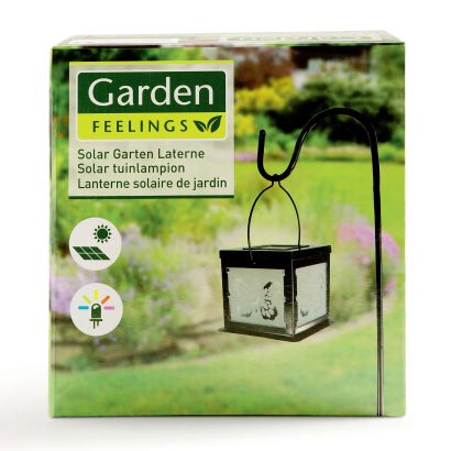 Solar-LED-Gartenlaterne
