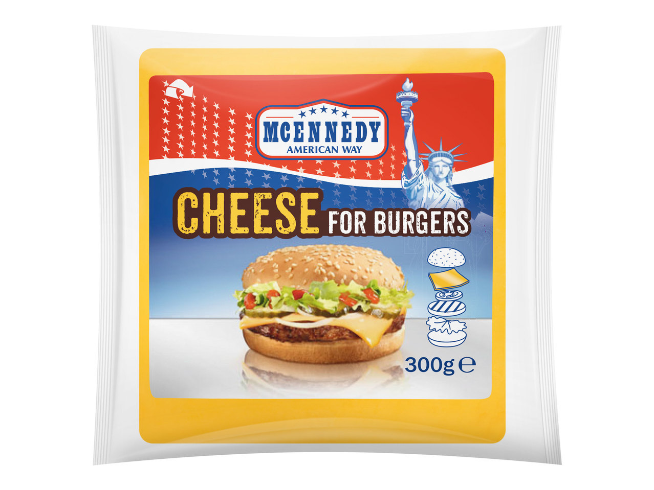 MCENNEDY Cheese for Burgers