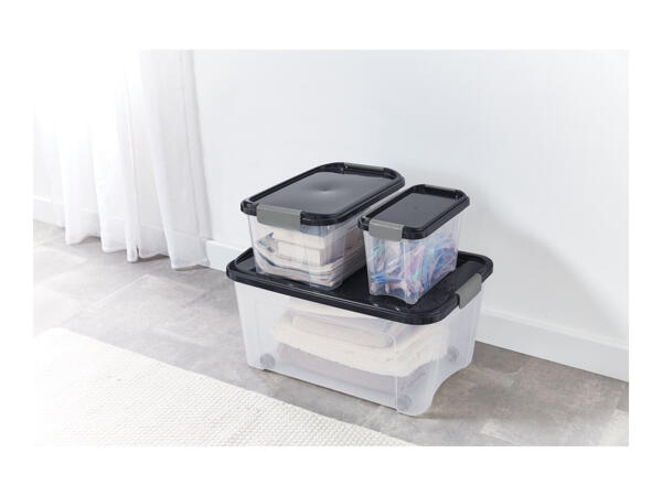 Livarno Home Plastic Storage Box Set