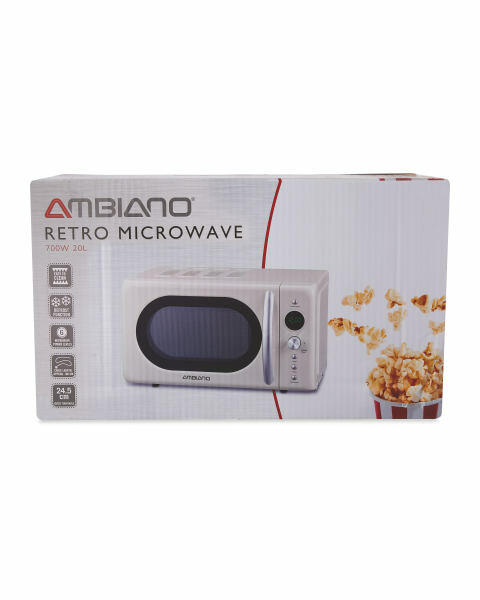 Ambiano Retro Microwave 700W