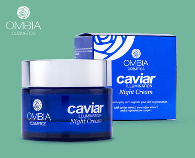 OMBIA COSMETICS Caviar Illumination Nachtcreme