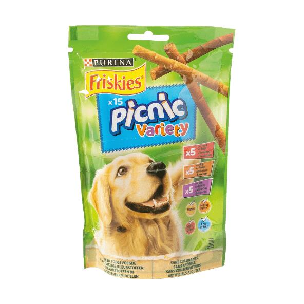 FRISKIES(R) 				Snacks voor honden, 3-pack