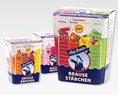 AHOJ-BRAUSE Brause-/Traubenzucker-Box