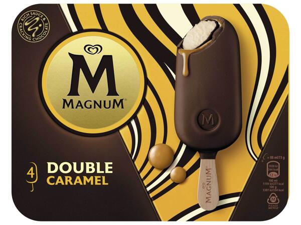 Magnum double caramel