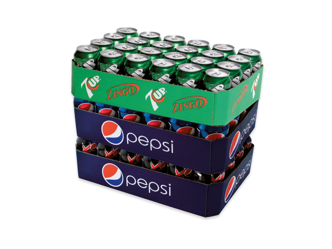 Pepsi, 7UP, Mountain Dew