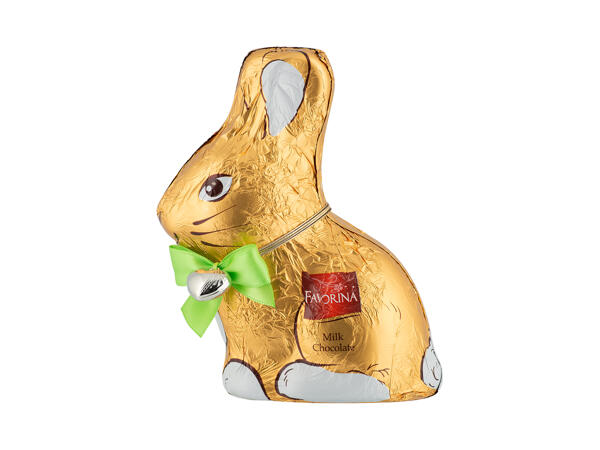 Favorina Chocolate Bunny with Bow