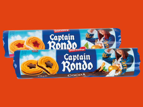 Sondey Captain Rondo -täytekeksi