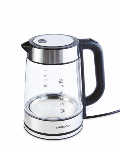 Ambiano 1.7 Litre Glass Kettle