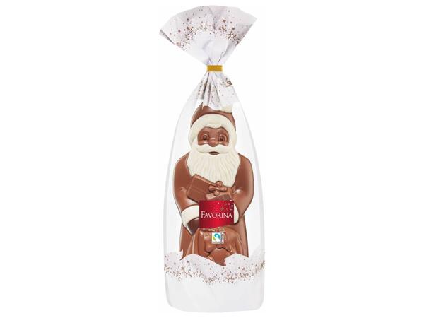 Père Noël en chocolat