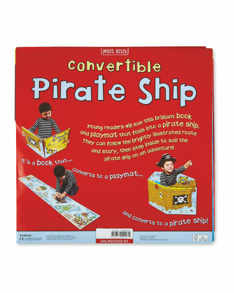 Convertible Pirate Ship Board Book