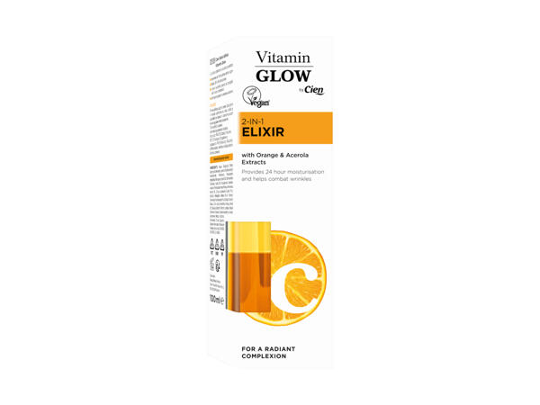 Vitamin Glow élixir 2-en-1