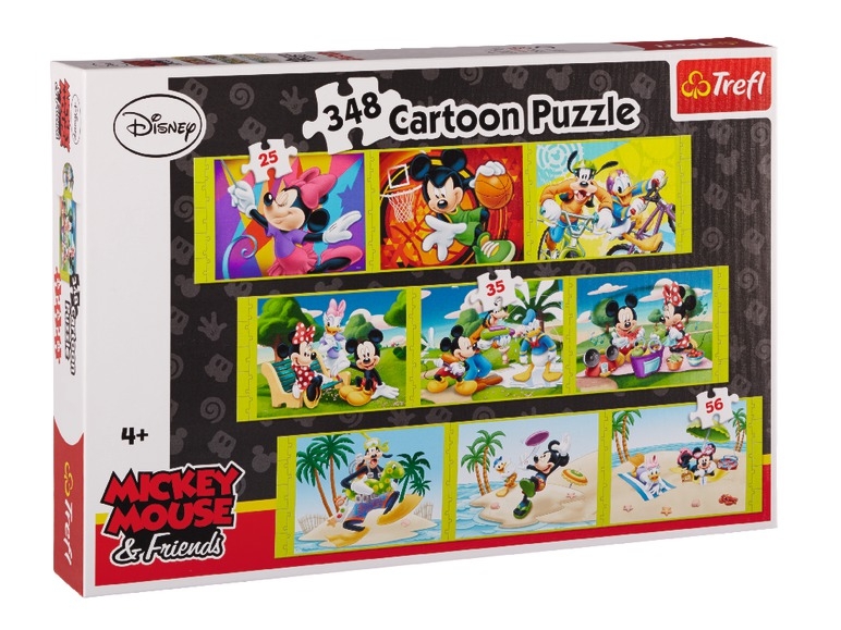 Puzzle Disney, 2,80 m, 348 piese, 4 modele