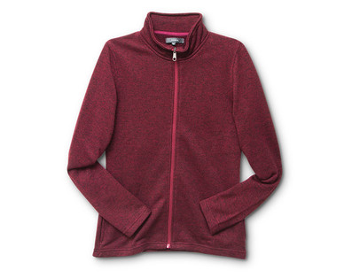 Serra Ladies' Marled Fleece Full Zip Top