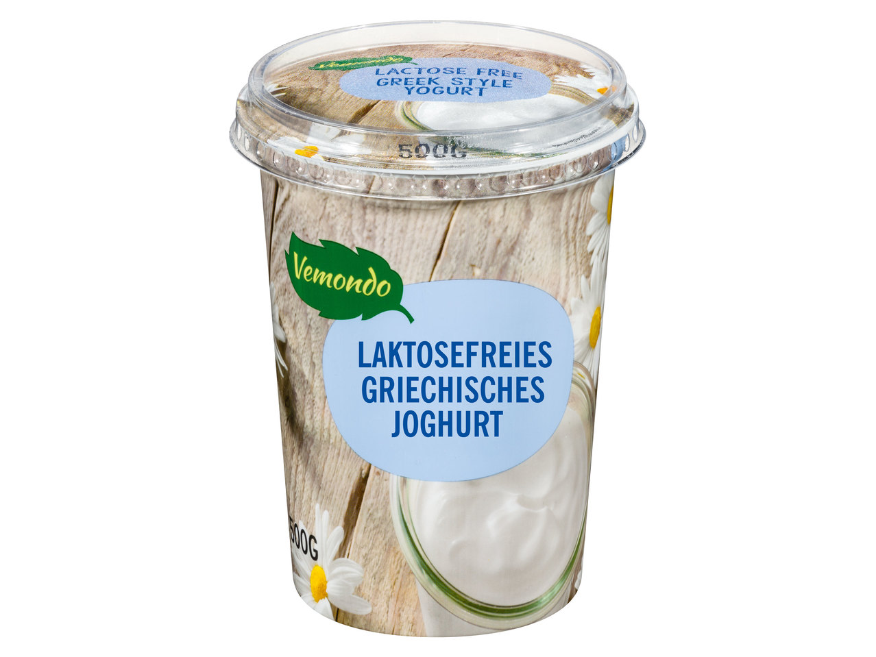VEMONDO Laktosefreies griechisches Joghurt