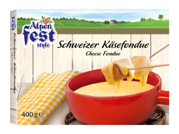 Alpen Fest Swiss Cheese Fondue