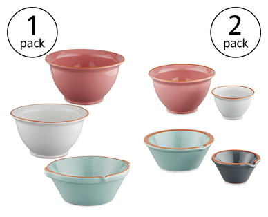 Ceramic Mixing Bowl Assortment