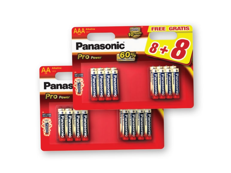 Panasonic 16 Pack Batteries