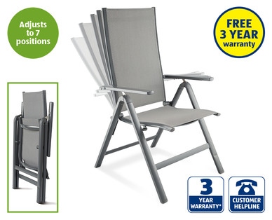 Aluminium Multi-Position Chair