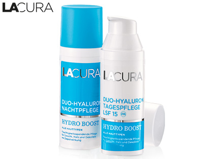 LACURA Duo-Hyaluron Gesichtspflege HYDRO BOOST