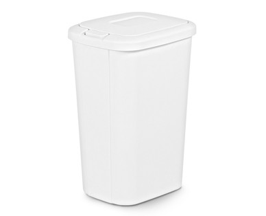 Easy Home 13.3-Gallon Touch Top Wastebasket