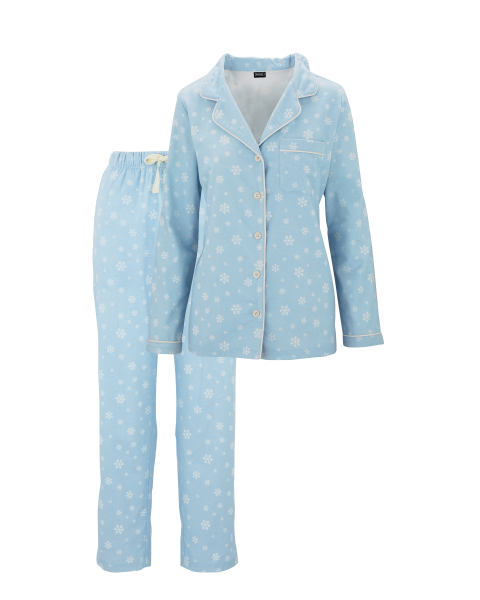 Avenue Flannel Snowflake Pyjamas