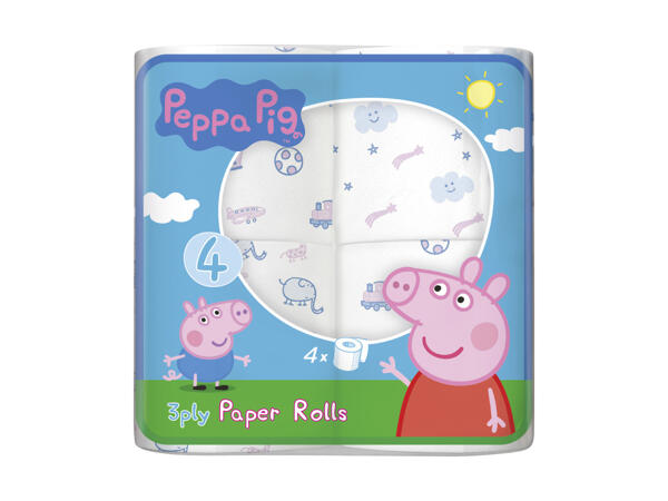Rouleaux de papier toilette Peppa Pig