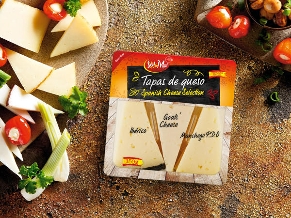 Selecție de brânzeturi spaniole