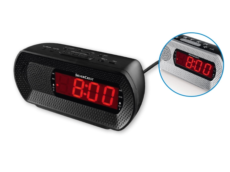 Silvercrest(R) Radio Alarm Clock
