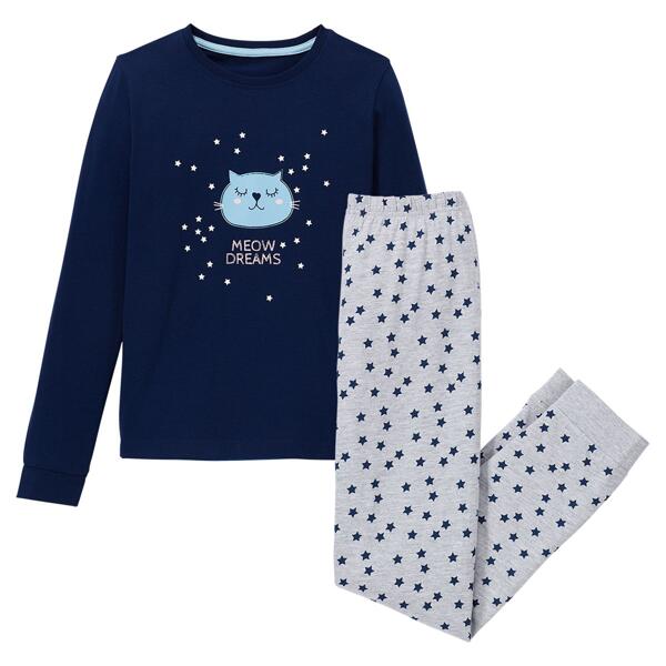 ALIVE(R) Mädchen oder Jungen Winter-Pyjama