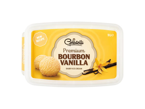 Premium Bourbon Vanilla Ice Cream