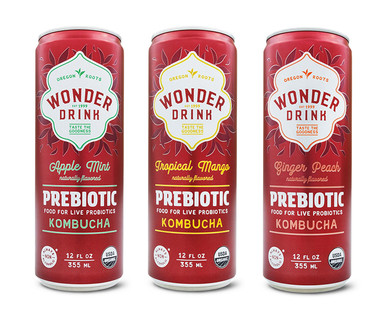 Wonder Drink Prebiotic Kombucha
