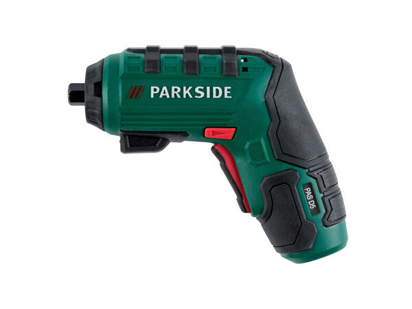 Cordless Screwdriver with Exchangeable Attachments
