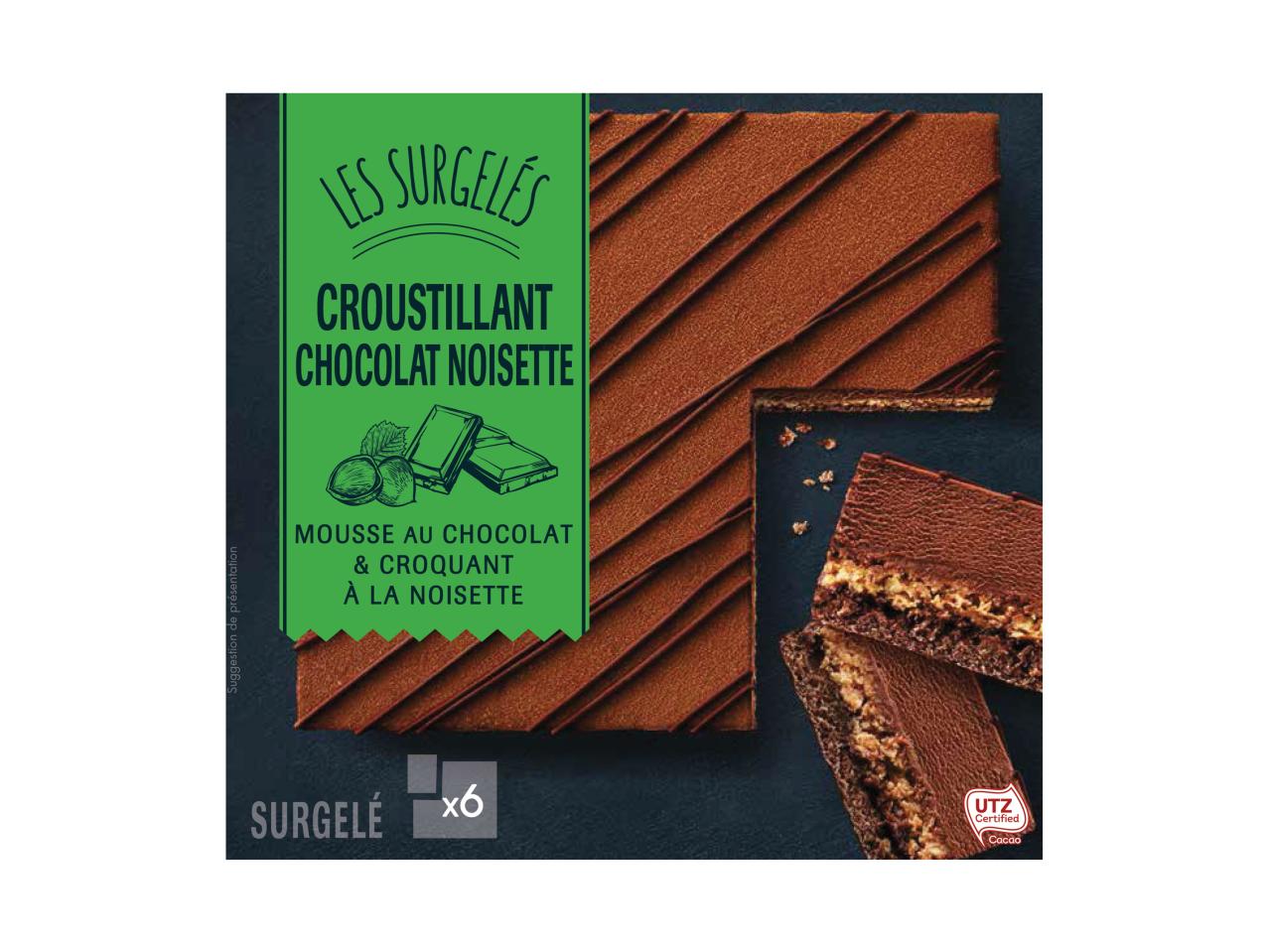 Croustillant chocolat noisette1