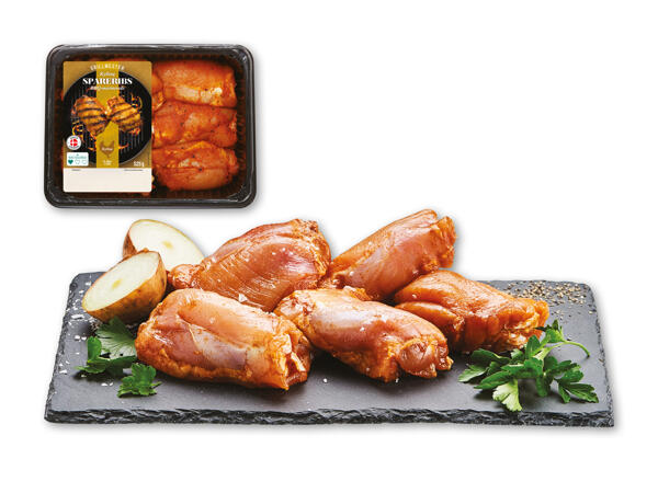 Dansk kyllinge-spareribs med BBQ-marinade