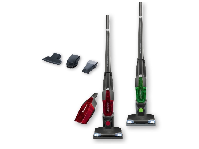 SILVERCREST(R) Rechargeable 2-in-1 Hand-Held & Upright Vacuum Cleaner