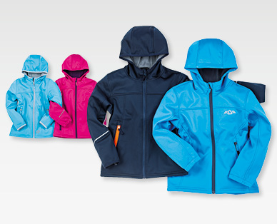 Giacca outdoor in softshell per bambini KIDZ ALIVE