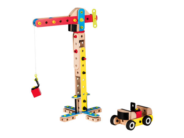 Playtive Junior(R) Brinquedo para Construir em Madeira 3 em 1
