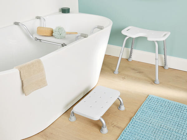 Bathtub Seat, Bath Stool or Bathroom Footstool