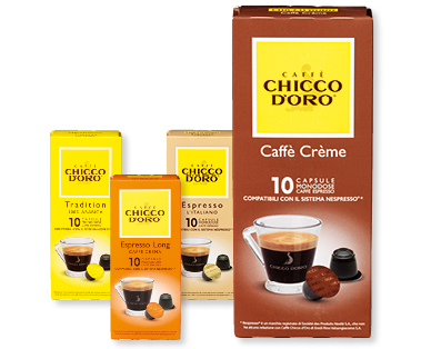 Capsules de café CHICCO D'ORO(R)