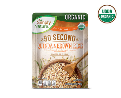 Simply Nature Organic 7 Grains & Lentils or Quinoa & Brown Rice