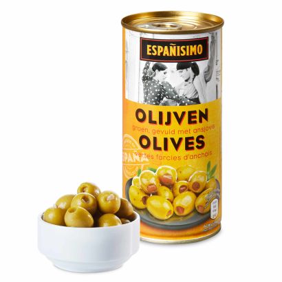 Olives à la pâte d'anchois
